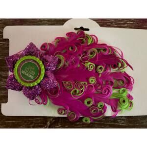 Little Miss Attitude Curly Feather Hair Clip